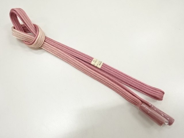 JAPANESE KIMONO / UNUSED TWISTED TASSEL HAND-TIED OBIJIME